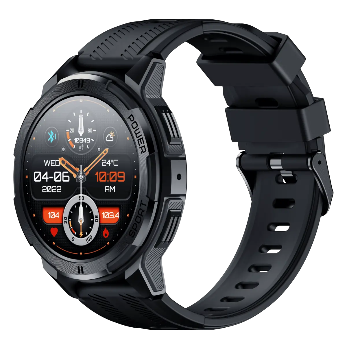 Oukitel Smart Watch BT10 1.43" 410mAh Black 2