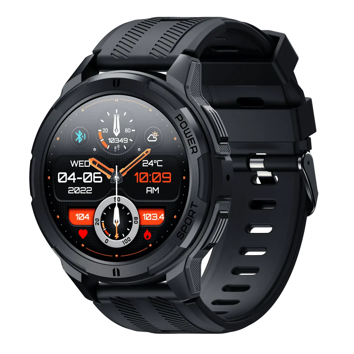 Oukitel Smart Watch BT10 1.43" 410mAh Black 8