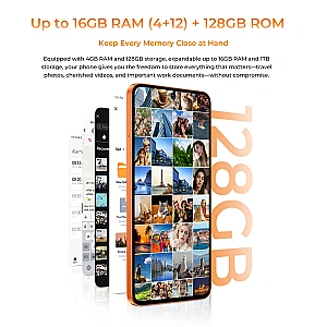 Oukitel C26 6.63" 128GB/4GB 5150mAh Golden