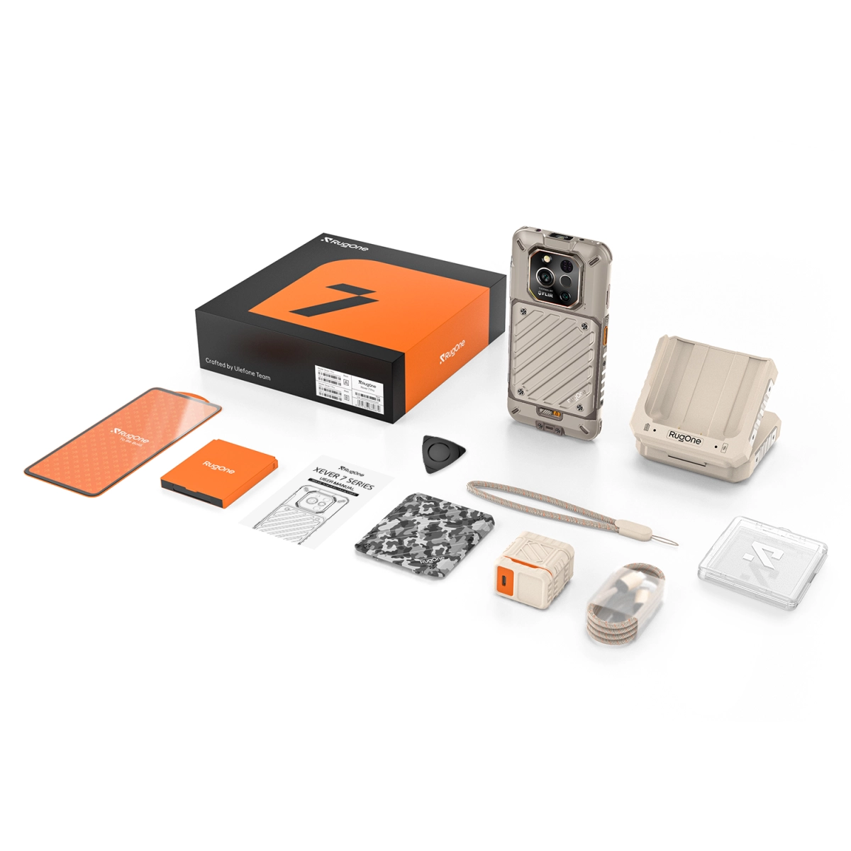 RugOne Xever 7 Pro 6.67" 5G 512GB/12GB 5550 mAh DS Sand 9